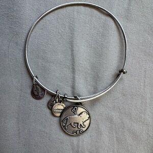 Alex and Ani Silver Leo Zodiac Bracelet